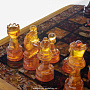 Шахматный ларец с фигурами из янтаря, фотография 3. Интернет-магазин ЛАВКА ПОДАРКОВ